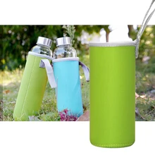 Фильтр для воды крышка для бутылки Неопреновая изоляционная втулка сумка чехол для 360 мл набор стеклянных чашек для воды Coolersfilter