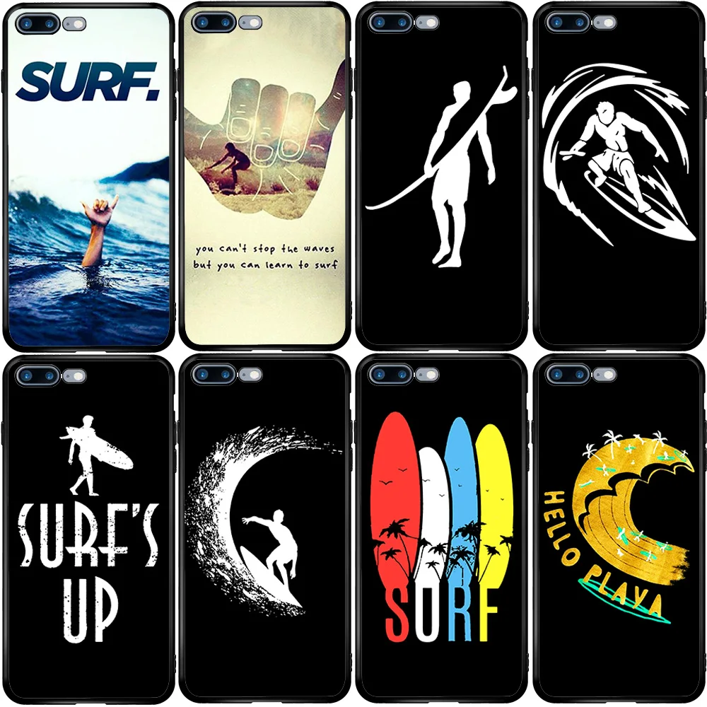 Cover Case for Xiaomi Redmi Note 6 7 9 8T 10T 9S 9A 8A A3 A2 A1 Pro Lite Black Shark Mix Max Learn to Surf Love | Мобильные телефоны