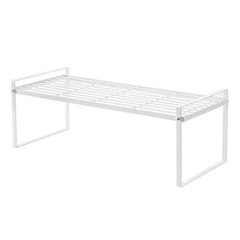 

Kitchen Layered Shelf Table Top Seasoning Rack Iron Storage Rack Cabinet Bathroom Drain Dish Rack