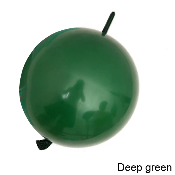 Deep green Свадебные украшения хвостовые воздушные шары DIY для дома и сада/события и вечерние украшения 6 дюймов скрепленные шары Цвет ассорти или смешанные 1000 шт - Цвет: Deep green