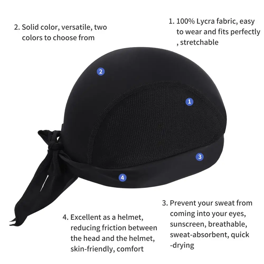 Летняя велосипедная шапка WEST BIKING Быстросохнущий дышащий головной платок бандана