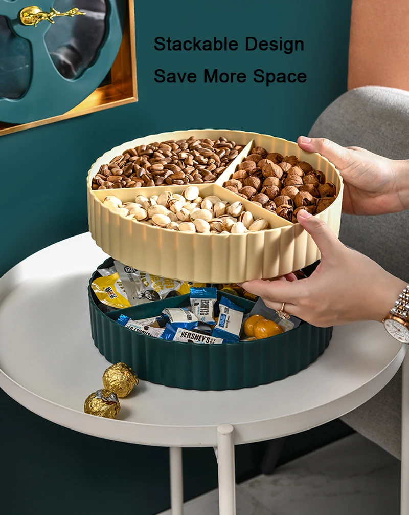 Details about   Nordic Style Candy Dried Fruit Nut Plate Snacks Serving Storage Containers Q 