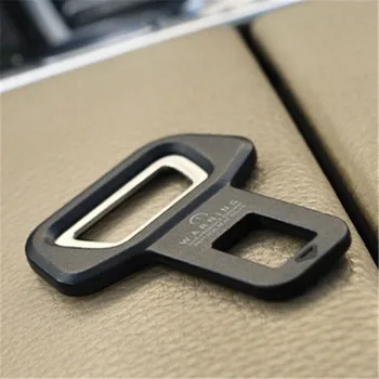 

1PC High Quality Car safety belt clip Car Seat belt buckle Vehicle-mounted Bottle Openers Dual-use free shipping