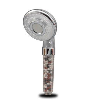 

Multifunctional Bathroom Shower High Pressure Saving Water Bathroom Negative Ion Filter Showers Nozzle Adjustable Jetting Shower
