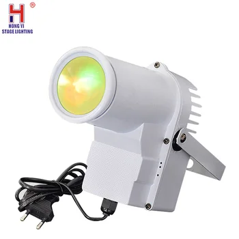 

10W DJ Led Pinspot Light Disco DJ Wedding Party Reflective Mirror Ball RGB 3in1 Spot Light Stage Lighting 4pcs/lot