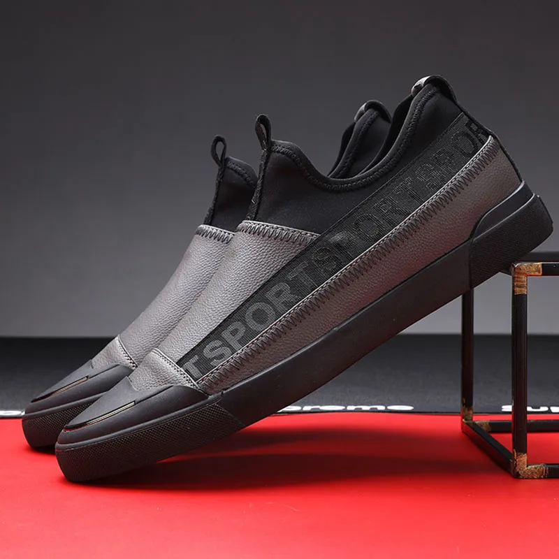 Мужские кожаные лоферы обувь для вождения Zapatos Mujer Chaussure Homme Ital Design черные