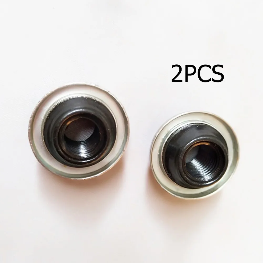 2pcs-bicycle-axle-rear-hub-cone-nut-m8-15-6-front-axle-gear-iron-black