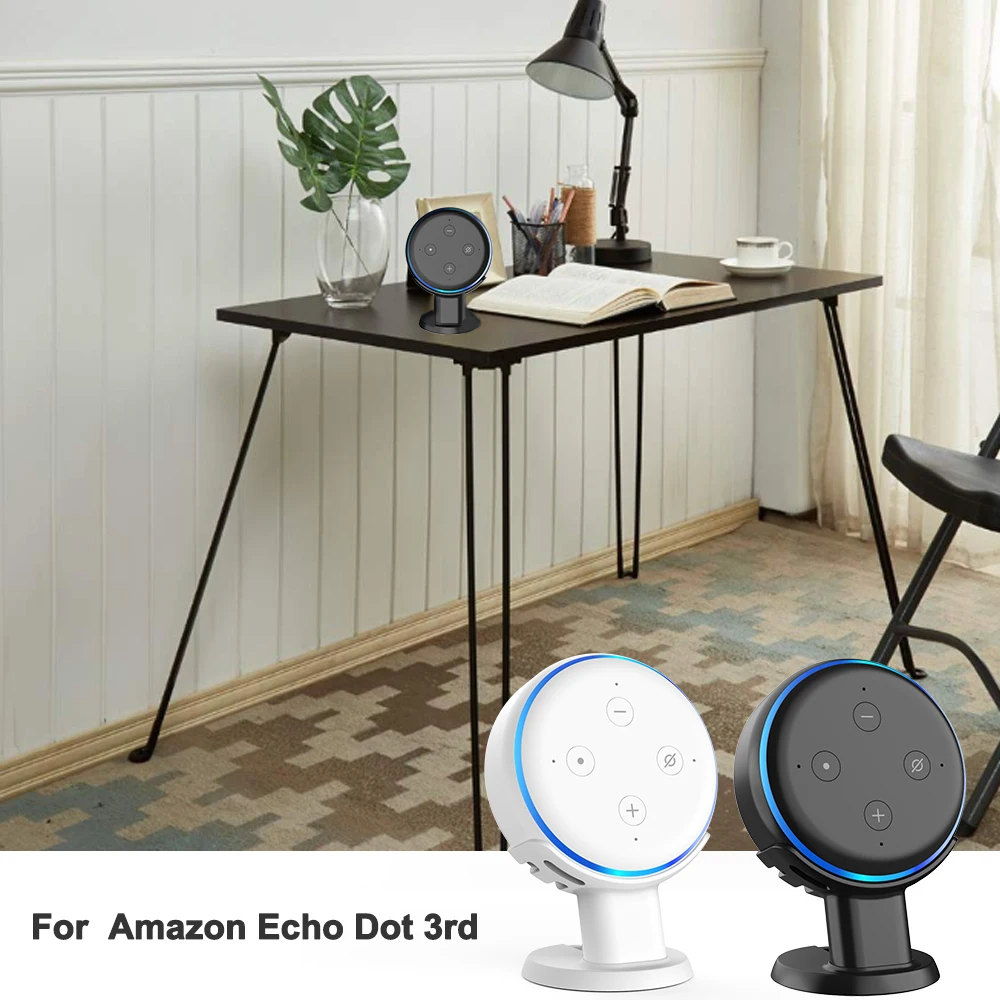Настенное крепление для Amazon Echo Dot 3 го поколения Настольная подставка держатель