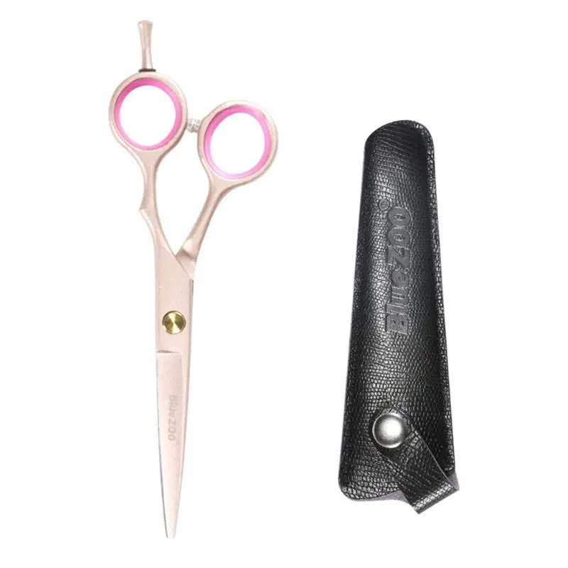 4 Flat shear Профессиональные ножницы для стрижки волос, филировочные ножницы, парикмахерские ножницы, Профессиональные парикмахерские ножницы, ножницы для волос - Цвет: 4 Flat shear