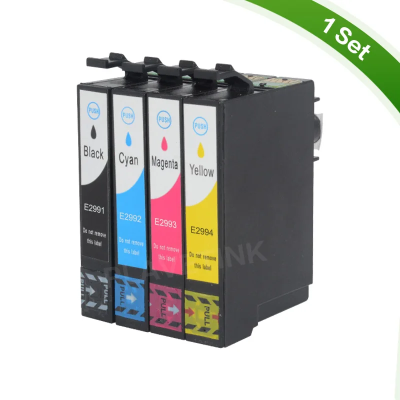 Compatible 29XL T2991 ink cartridge for EPSON XP-255 XP-257 XP-352 XP-355 XP-452 XP-455 XP 255 257 352 355 452 455 Printer color ink Ink Cartridges