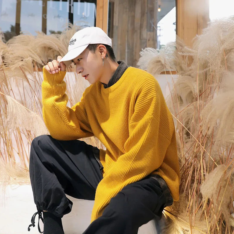 Winter Pullover Men 2019 Long Sleeve Autumn Winter Pullover Men Sweater Male Round Neck Streetwear Langarm Sweater Knitted Black Winter Pullover Men 2019 Long Sleeve Autumn Winter Pullover Men Sweater Male Round Neck Streetwear Langarm Sweater Knitted Black