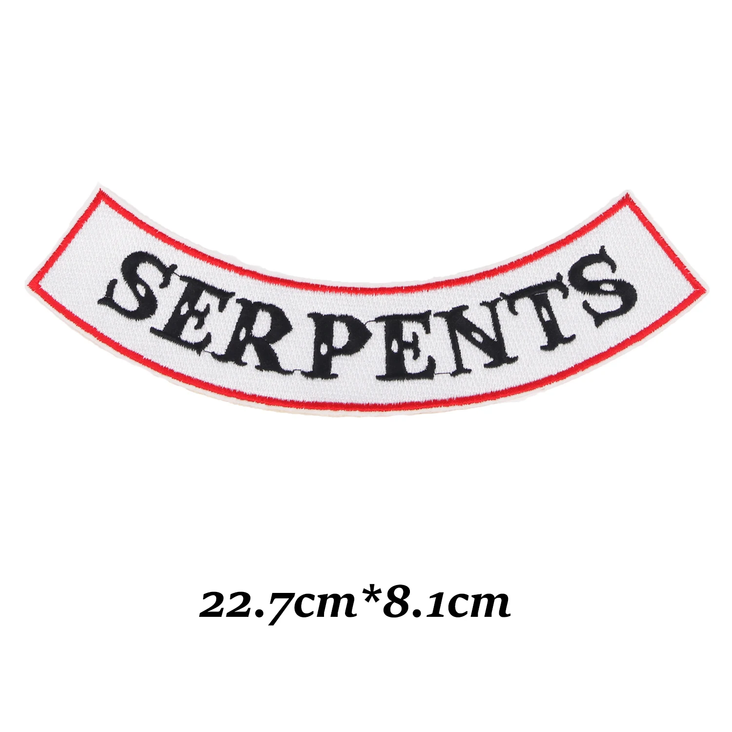 Ривердейл "South Side serpents" Змея заплаты вышивки для Костюмы DIY полосатая одежда Наклейки Аппликации расходные материалы