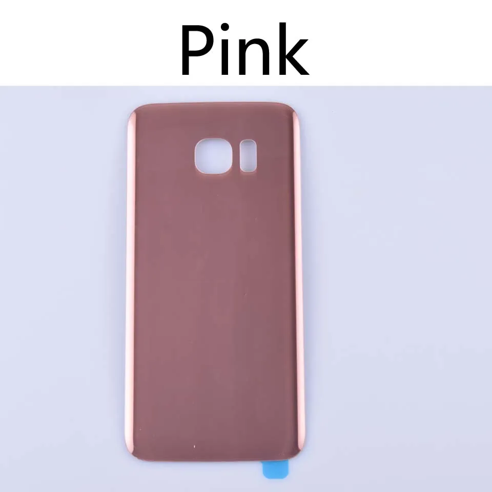 S7Edge задняя крышка батарейного отсека для samsung Galaxy S7 Edge G935 G935F SM-G935F G935FD G935A задняя крышка батарейного отсека Замена дверного чехла - Цвет: Pink-No tool
