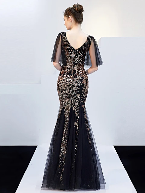 Party Gown Elegant Mermaid Prom Dresses 