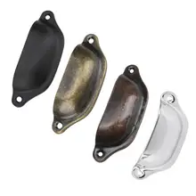 Комплектующие для мебели ручка антикварная вытяжная ручка полукруглая мебель в китайском стиле тянет для лекарств-сундук Bookcas