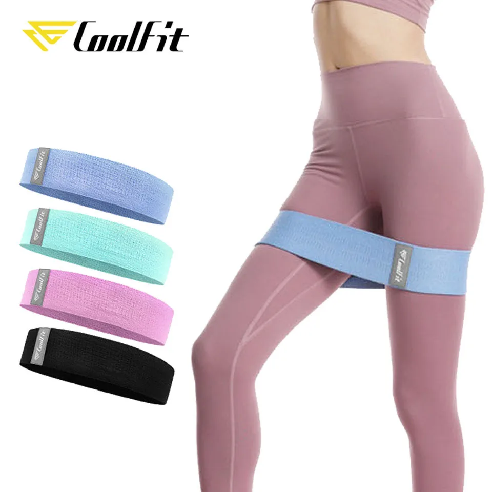 

CoolFit Men&women Hip Resistance Bands Booty Leg Exercise Elastic Bands For gym Yoga Stretching Training Fitness Workout