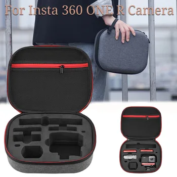 

Portable Storage Bag Protection Bag For Insta-360 ONE R Motion Camera Round Package Split Format Foam Cotton Storage Box