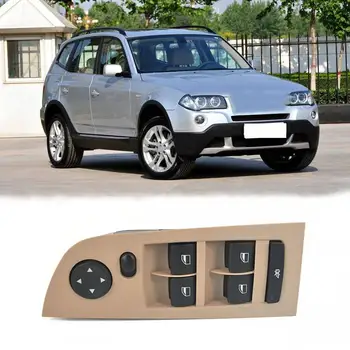 

Window Switch Glass Lifter Main Switch Plastic Power Window Control Switch for BMW Applicable Left-Hand Drive 1 Pcs
