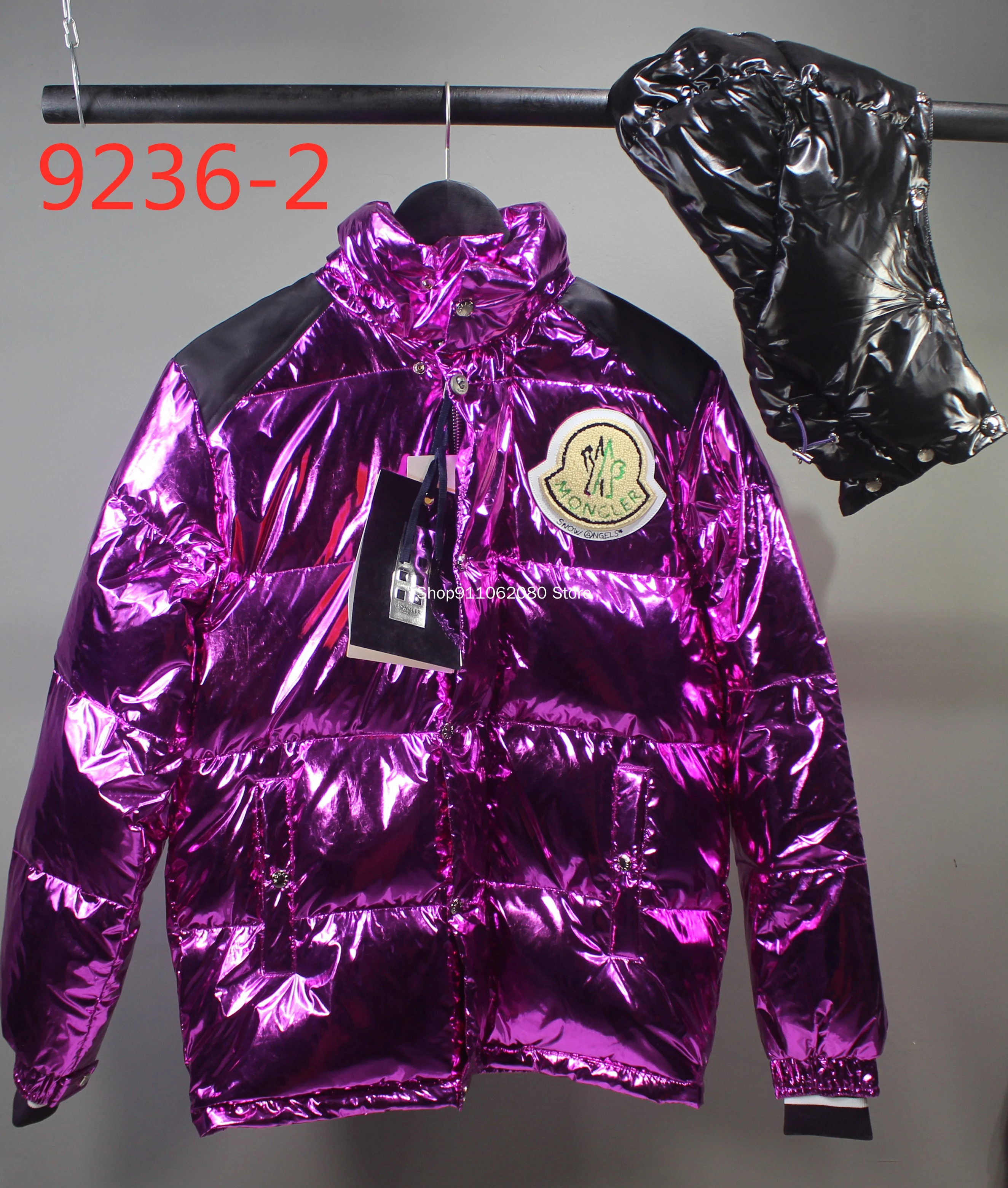 doudoune moncler violette