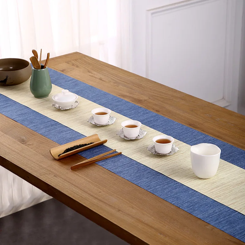 Waterproof Paper Fiber Table Runner Free Match Table Cloth For Wedding Festival Party Chirstmas Hotel Decoration Table Cover