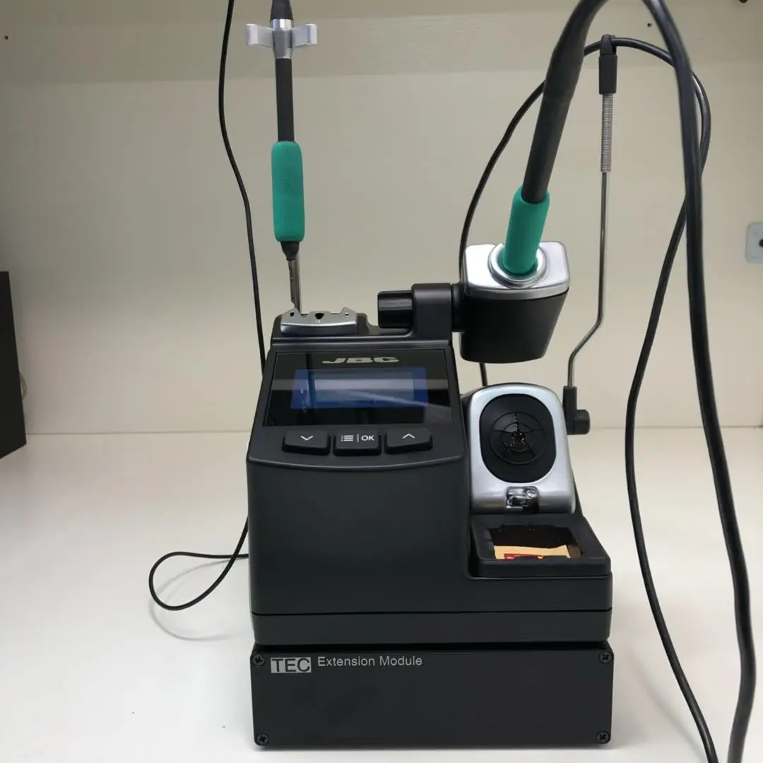 JBC CD soldering station TEC expansion module one turn two NT115 nano handle T210 precision expansion box double handle afbeelding