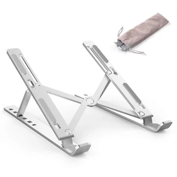 

Laptop Holder Brackets Households Computer Safety Adjustable Foldable Metal Stands Parts for Notebook PC Computer