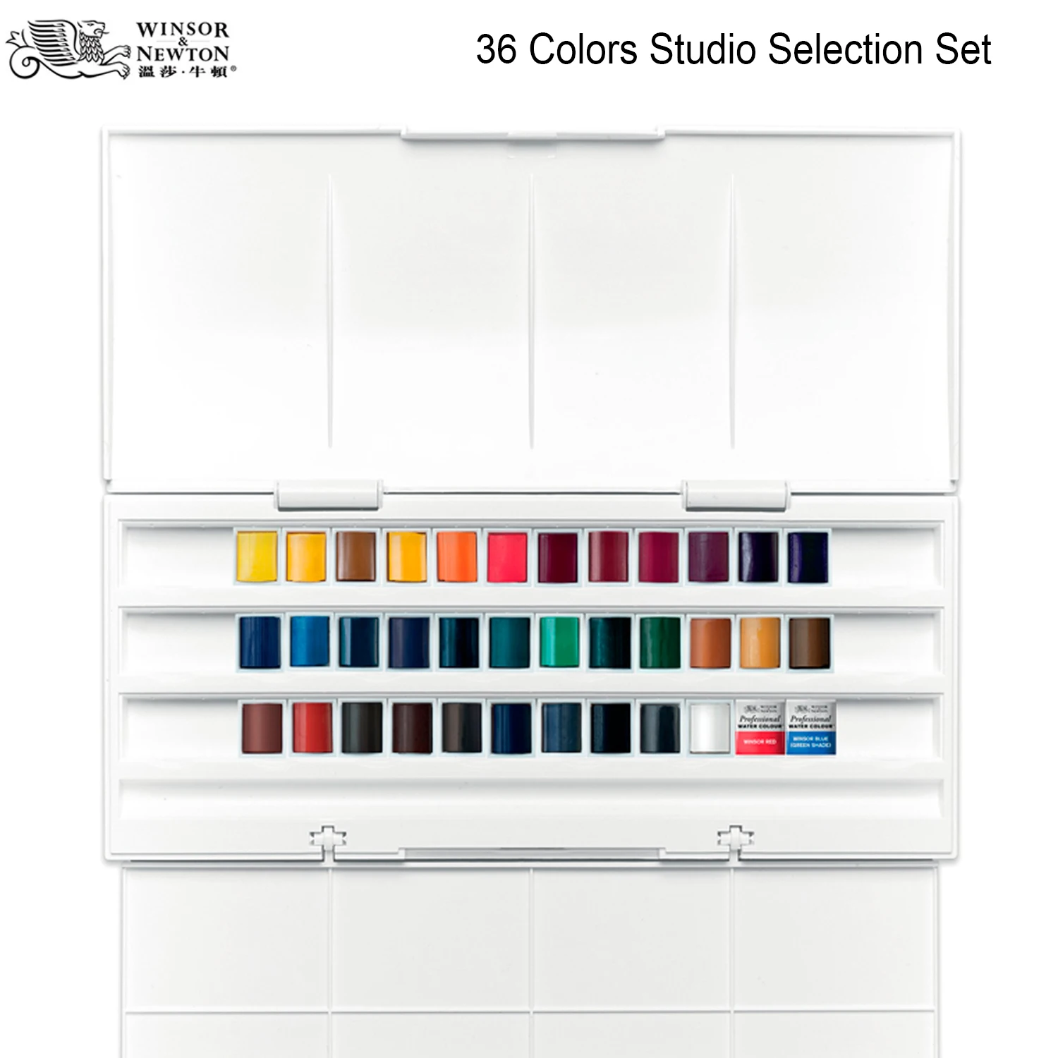 Winsor & newtonスコットマン無地水彩絵の具顔料8/12/24/36/45色 Winsor & newtonスコットマン無地水彩絵の具顔料8/12/24/36/45色