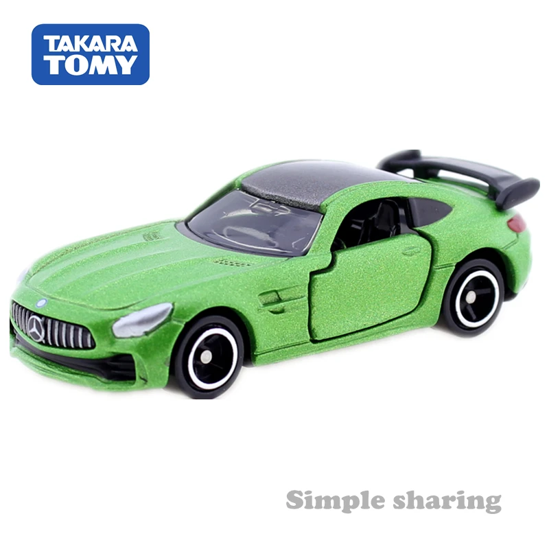 TAKARA TOMY TOMICA № 7 MERCEDES BENZ AMG GTR спортивный автомобиль модель комплект 1: 65 литья под давлением игрушка автомобиль-родстер пресс-форм Коллекционные вещи