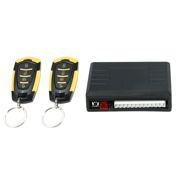 

Hot Universal Car Door Lock Keyless Entry with Trunk Release Button Remote Central Locking Kit