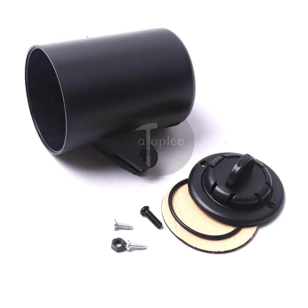Универсальный " 52 мм Автомобильный Пластиковый черный цвет универсальный автомобильный одиночный манометр держатель для чашки для автомобиля