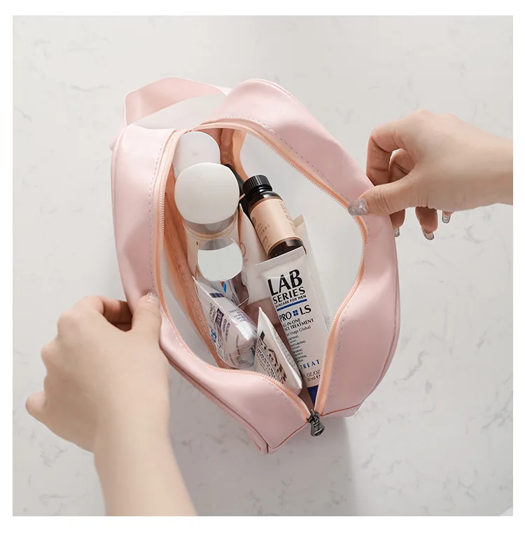 Women's Cosmetic Bag Female 2021 New Portable Travel Waterproof Large Capacity Storage Box Fashion Makeup Toiletry Bag Organizer Women's Cosmetic Bag Female 2021 New Portable Travel Waterproof Large Capacity Storage Box Fashion Makeup Toiletry Bag Organizer