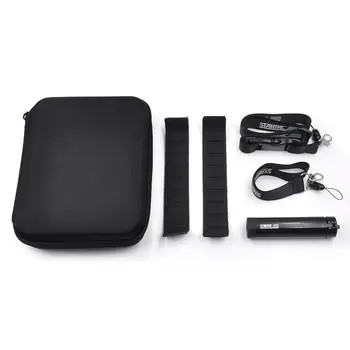 

Nylon Storage Box Carrying Case w Handle Hardshell Hard Case with Aluminum Alloy Tripod for DJI Osmo Mobile 3 Camera Accessories