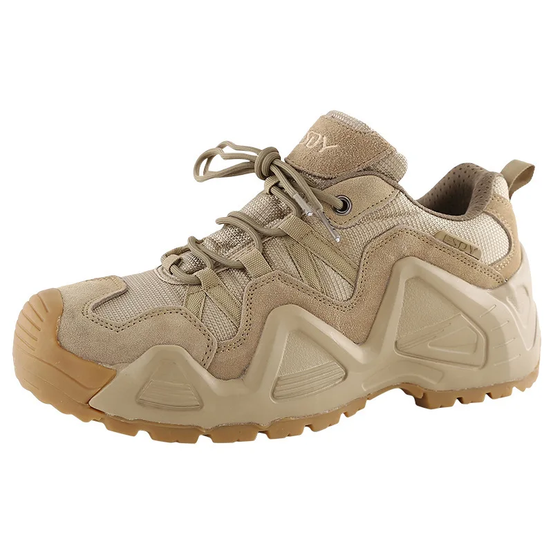 Men Outdoor Hiking Low Shoes Army Fans 