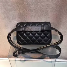 Кожаная модная женская одежда высокого качества Роскошная брендовая дизайнерская классическая сумка из овчины для женщин