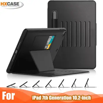 

HXCASE for iPad 10.2 inch 2019 2020 Case Magnetic Smart Cover with Adjustable Kickstand for iPad 8th 7th Generation 10 2 Case