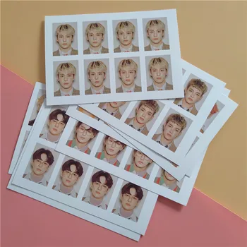 

1 Pcs ATEEZ ZERO: FEVER Part.1 One-inch Surrounding Photos ATINY Color Department Postcard Photo Card ID Photo Fan Collection