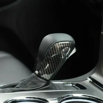 

Accessories Shift Knob cover For 2017-2019 For Jeep Grand Cherokee Carbon Fiber Lever Interior
