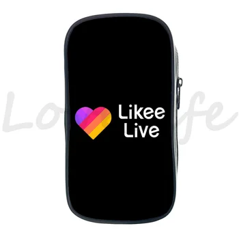 

Cute LIKEE Pencil Case Multi-function Fashion Pencil Case Likee School Pencil Case Stationery Bag Small Object Storage Bag