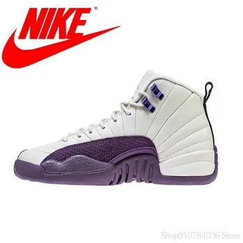 

Original Nike Air Jordan 12 (GS) 510815-001 Women's Jordan Shoes Basketball comfortable Shoes High-top Jordan Shoes Sneakers