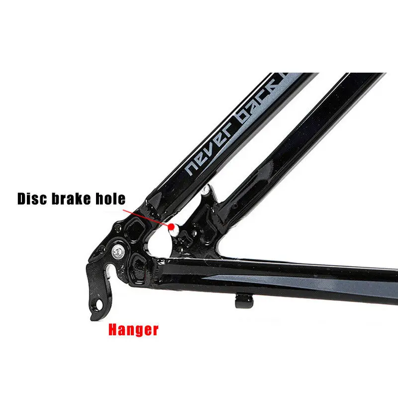 NEW 15.517 Mountain Bike Frame 2627.5er Wheel Aluminum Bicycle Frameset Laser (16) - 