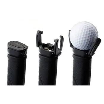 

Plastic Black Golf Pick Up Tool Ball Retriever Grabber Claw Sucker Putter Grip