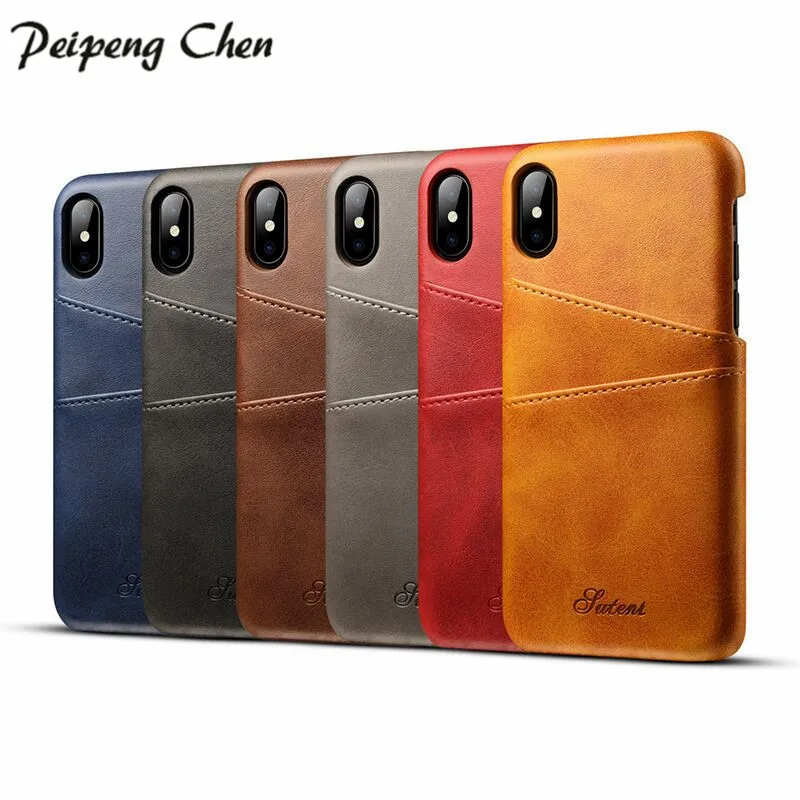 PEIPENG кошелек деловой чехол для телефона iphone 11 pro max X XR XS MAX Чехол кобура