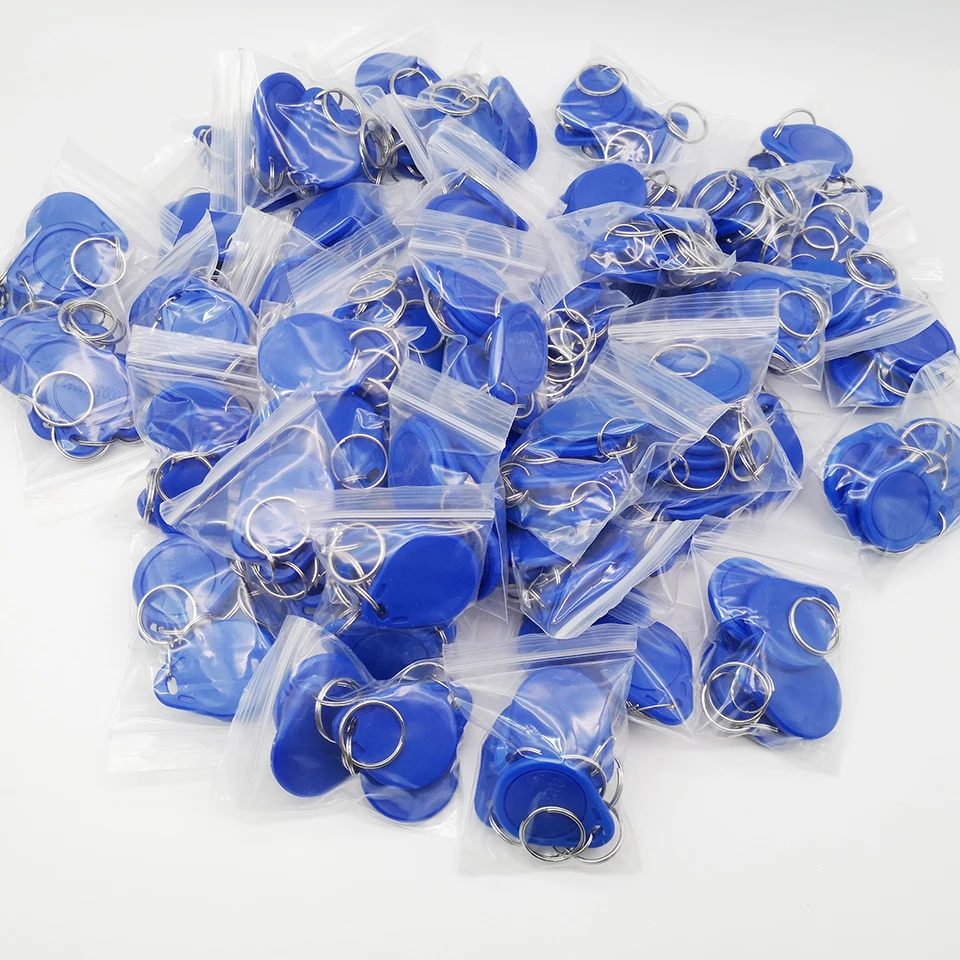 Blank 125KHz Custom Apartment RFID Universal Key Fob 5pcsElectric Lock