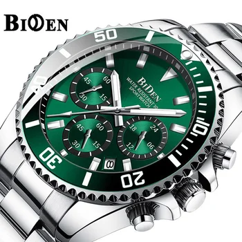 

Mens Rolexable Watches Top Luxury Brand Sports Chronograph Waterproof Clock Analog 24 Hour Date Watch Men Full Steel Wrist Watch