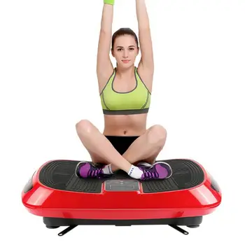 

150KG Fitness Vibration Machine Muscle Trainer Platform Vibranter Exercise Fat Burning Massager Weight Loss Machine Fitness HWC