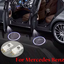 2 Pcs Car Light Door Wireless Projector For Mercedes Benz E Class W210 E200 E220 E240 E260 E280 E300 E320 Viano Vito Sprinter