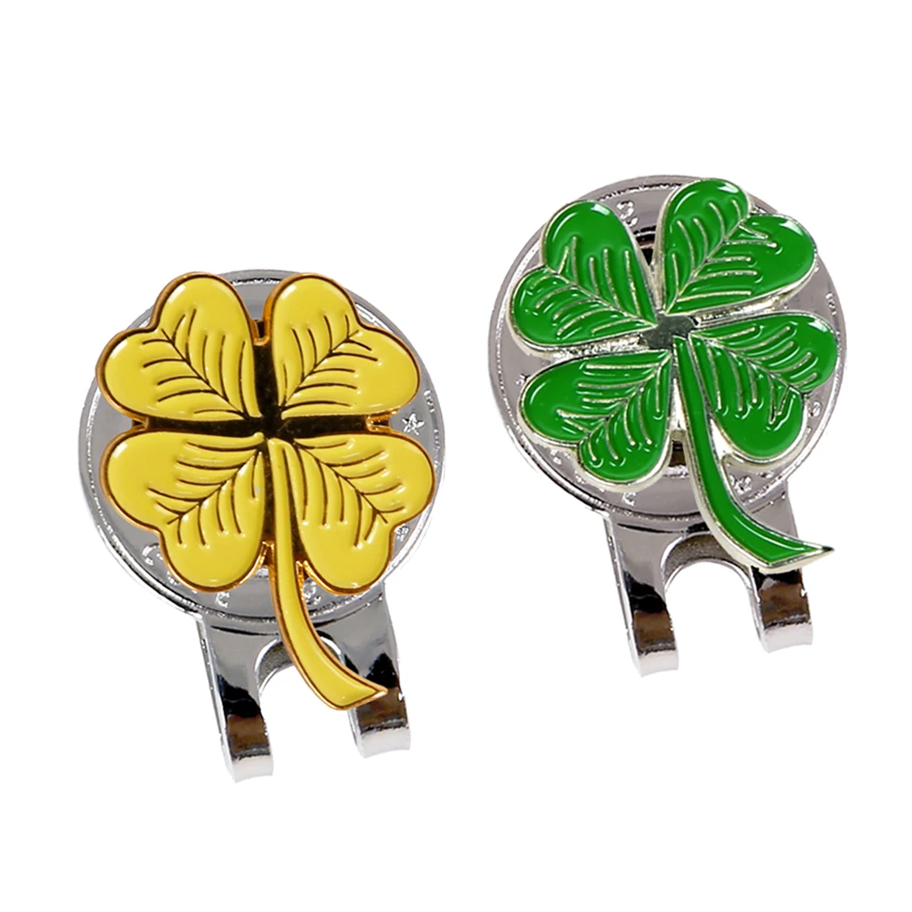 Magnetic Golf Cap Clip with Detachable Golf Markers Training Aid Standard Hat Clip Club Gift Souvenir Keepsake