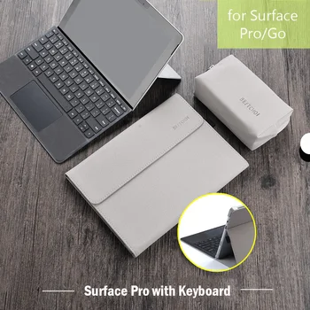 

Men Tablet Sleeve Case for Surface pro 6 Laptop Sleeve for Microsoft surface 7 Stand Case 12.3 inch for surface 5 4 Adjustable