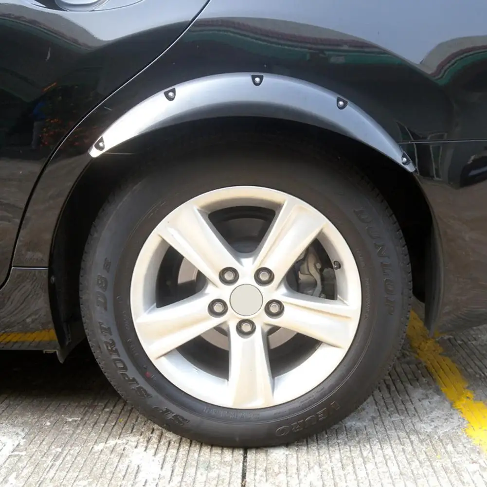 

2pcs Automobile Universal Carbon Fiber Wheel Cover Paste Refit Wheel Cover Decoration Paste Anti Scratch Adhesive