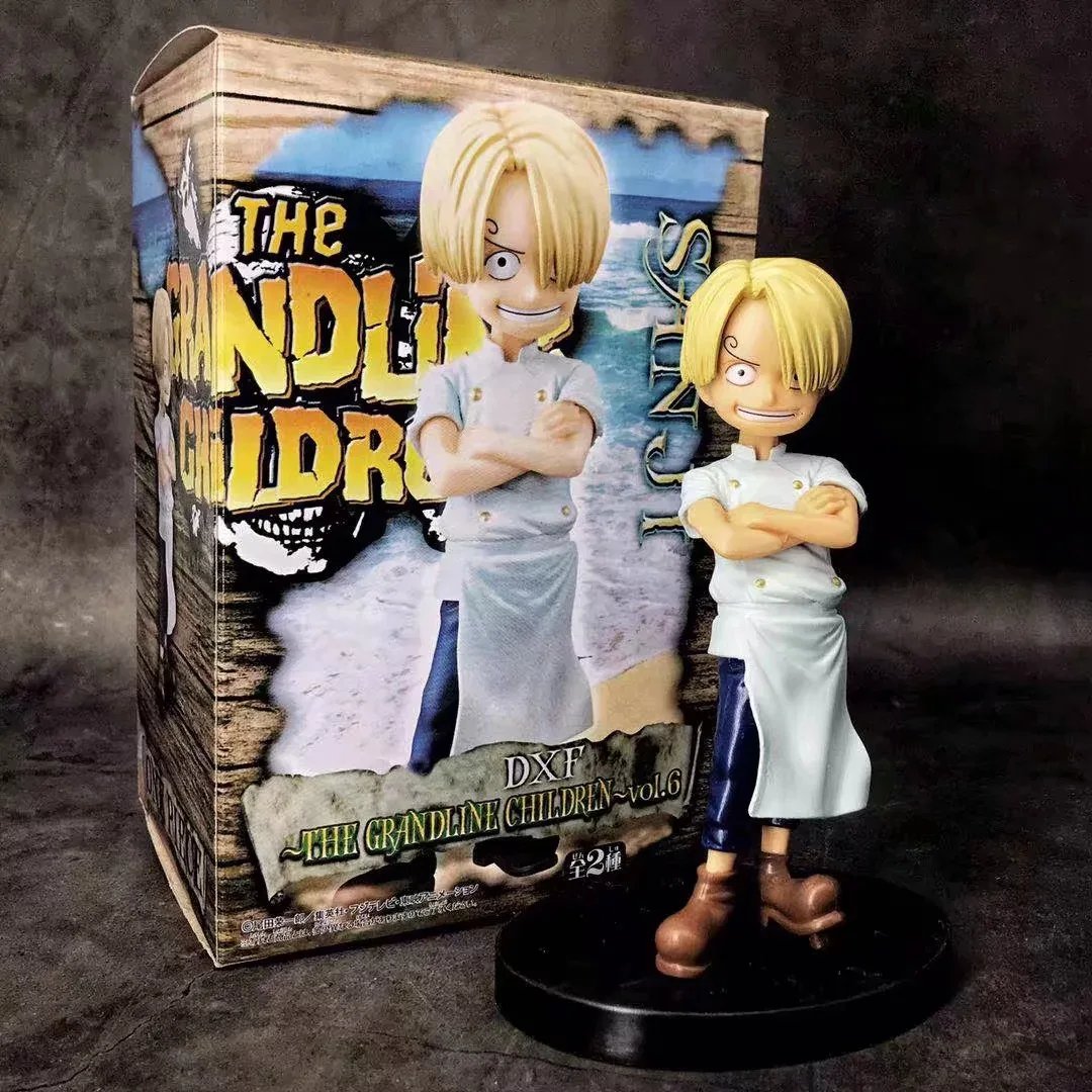 

One Piece Navigation DXF Childhood Sanji Trafalgar Garro Garage Kit Model Ornaments Boxed